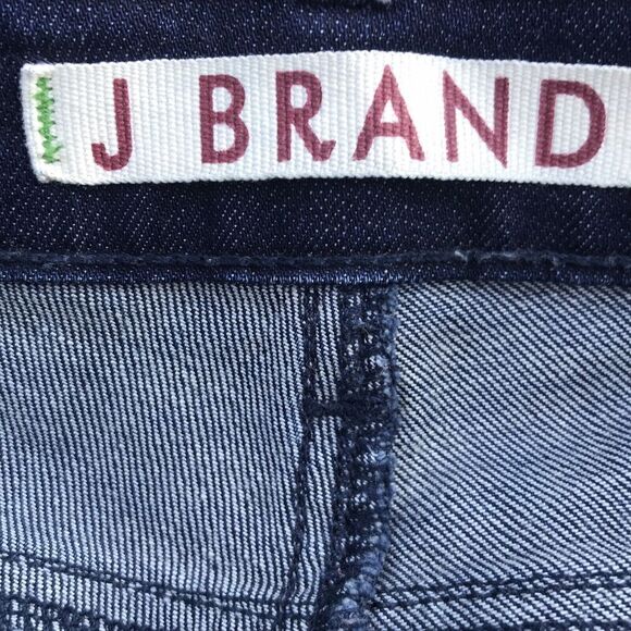 J Brand Jeans Women’s 26 Blue Eclipse Skinny Mid Rise Dark Wash Denim - Picture 7 of 8